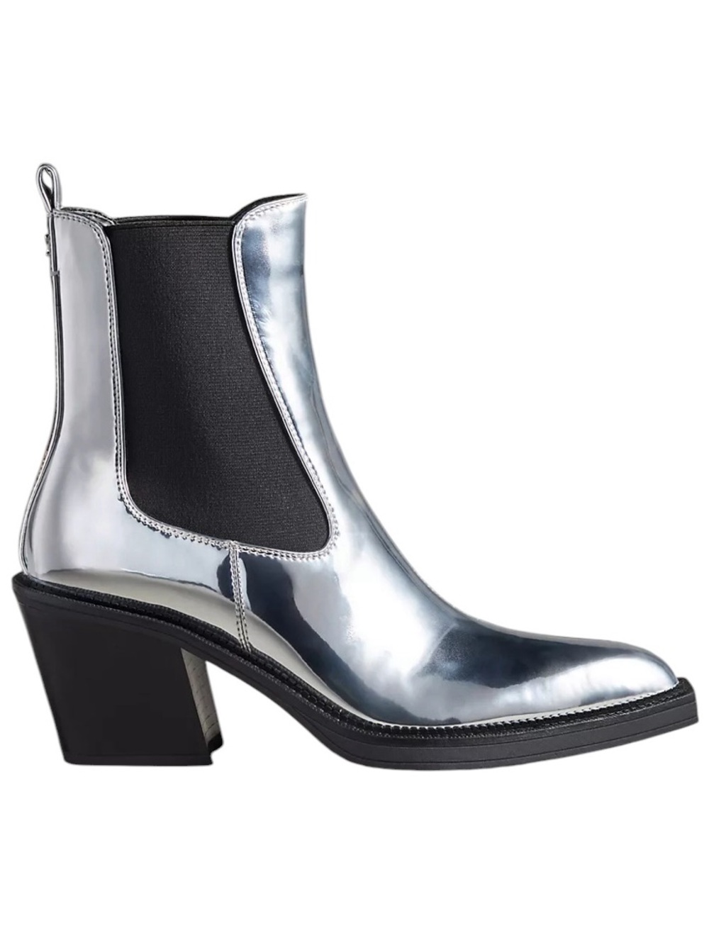 Circus NY by Sam Edelman Mindy 2 metallic Chelsea booties NWOT